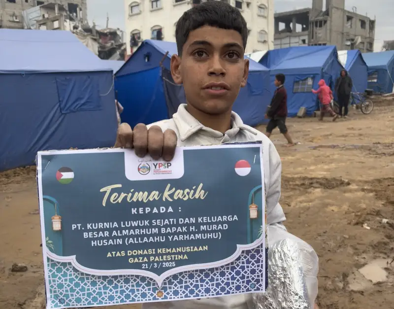 PT.KLS Kembali Salurkan Bantuan Kemanusiaan untuk Rakyat Gaza