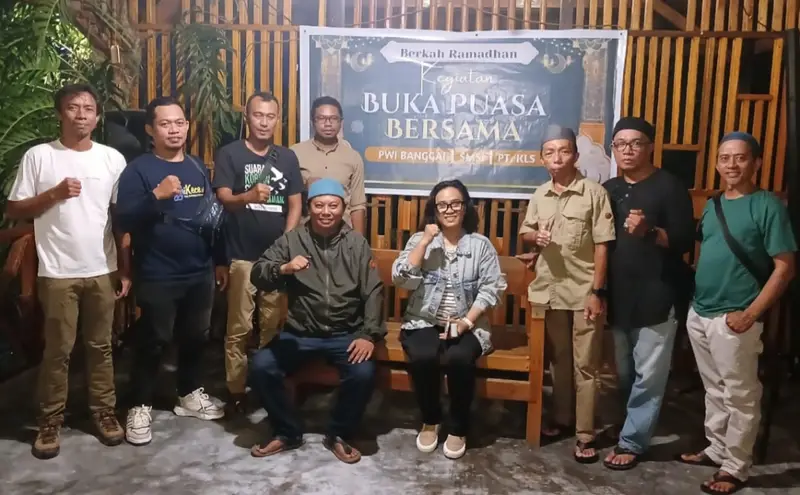 PWI dan SMSI Banggai Gelar Buka Puasa Bersama dengan PT KLS
